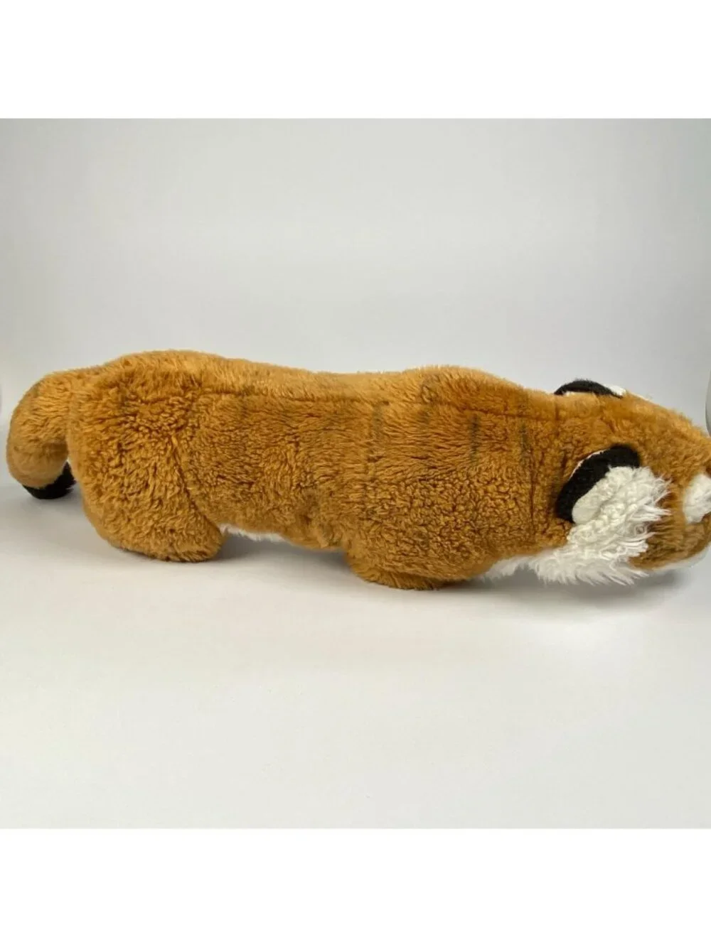 FAO Schwarz Large Plush Tiger Stuffed Animal Toy  Orange & White Stripes 20